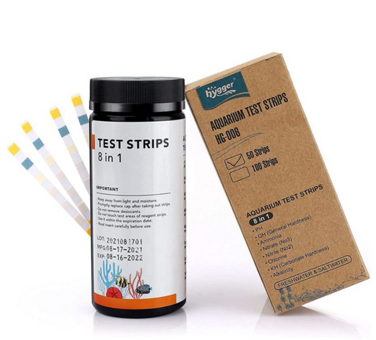 Hygger 8-in-1 Water Test Strips