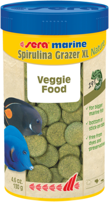  Sera Marine Spirulina Grazer XL Veggie Food